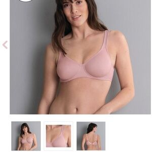 NWT  Anita Rosa Faia Twin Underwire Bra 5490 in Rosewood, Size 38E (DD)